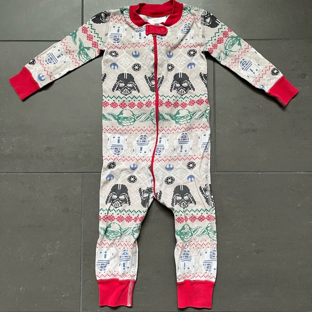 Hanna Andersson Holiday Star Wars Christmas pajamas